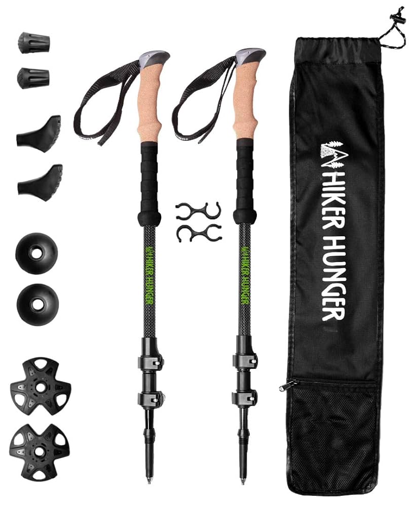 Amazon | Hiker Hunger トレッキングポール ハイブリッド